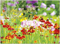 Select a verse or write your own. Flowers From All A2705G-W